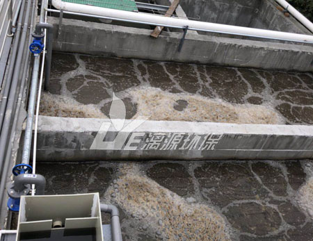 如何去除污水中相對較輕的懸浮物？