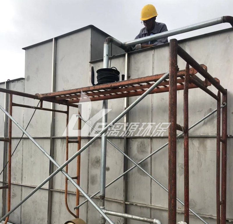 污水處理工程施工中 污水處理工程施工中