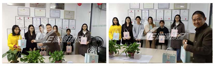 春和景明，萬象更新。值此三八婦女節(jié)來臨之際，漓源環(huán)保公司向全體職工致以節(jié)日的問候和親切的慰問，祝你們身體健康、工作順利、闔家幸福，永葆青春！